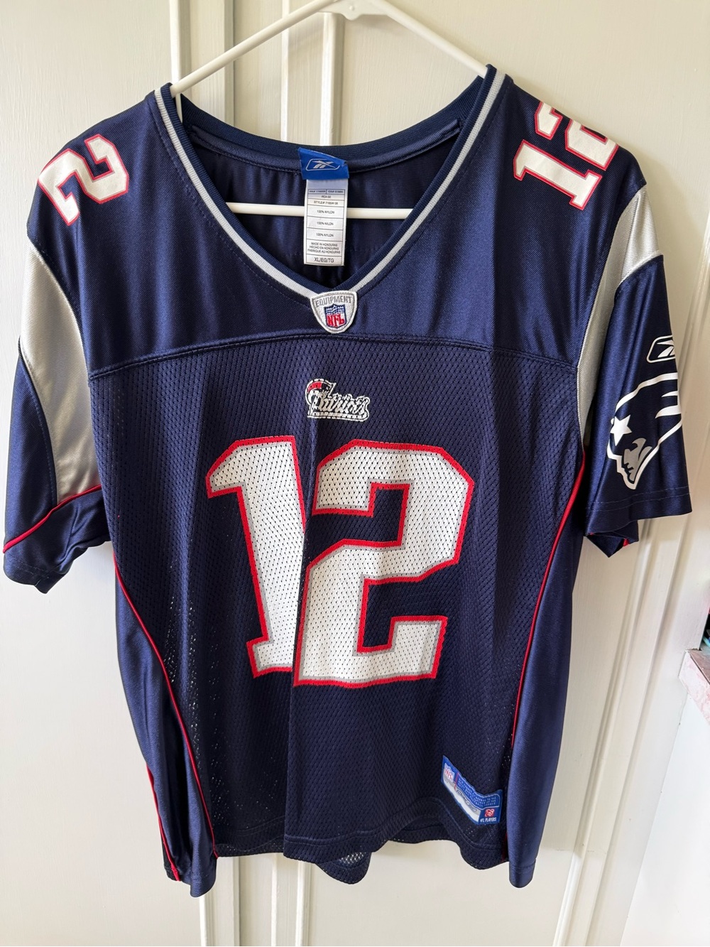 Patriots #12 Football Jersey